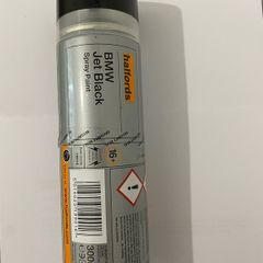 BMW Jet Black spray paint Halfords