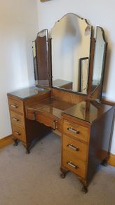 Vintage Art Deco Dressing Table