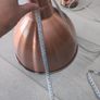 3 x Copper Pendant lights Image 6