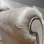 Oakland Mink Suede Leather Sofa Set Image 3