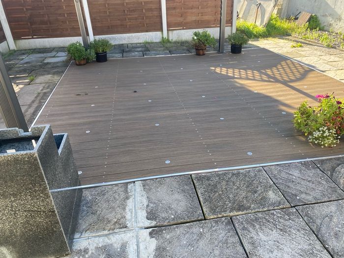 garden decking new