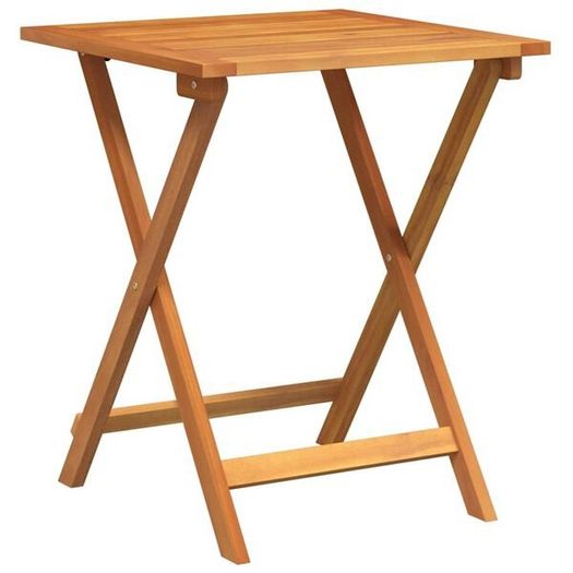 Bistro Set 3 pcs Brown Solid acacia wood