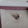 Pandora  charm with pearl drop and purple gemstone in great condition Image 7
