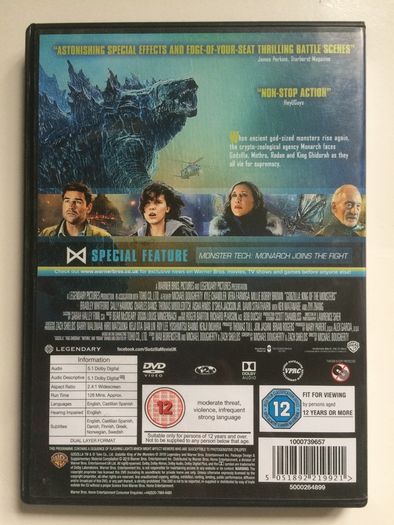 Godzilla: King Of The Monsters [2019] Millie Bobby Brown, Kyle Chandler, Vera Farmiga, Bradley Whitford, Sally Hawkins, Charles Dance, Ken Watanabe & Zhang Ziyi