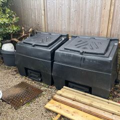 2 x large coal or fuel bunkers
