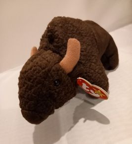 Vintage TY Beanie Babies - Roam the Bison