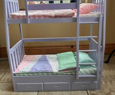 Doll bunk bed