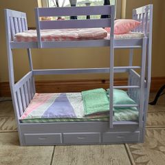 Doll bunk bed