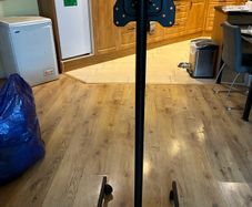 Brand new unused Tv stand on wheels