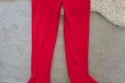 River Island red Flare leggings 9-10