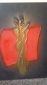 Hot Glue Gun Wall Art.