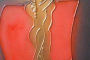 Hot Glue Gun Wall Art.