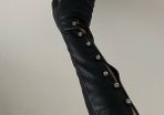 Leather Women's gloves