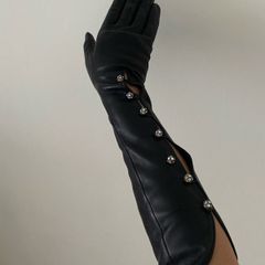 Leather Women's gloves