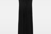 Zara black velvet dress