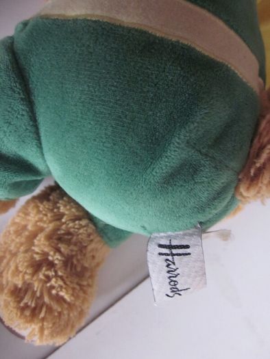 Harrods London Superhero Dog Puppy Plush