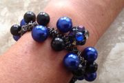 Vintage Bead Bauble Bracelet