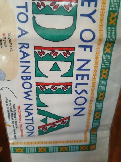 Nelson Mandela tea towel (sealed)