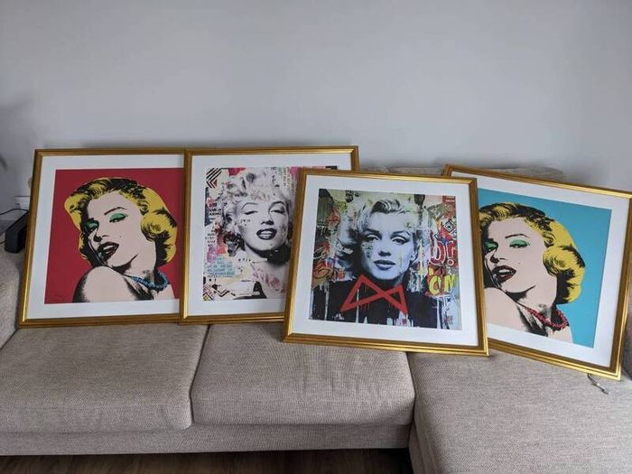 3 High Quality Marilyn Monroe Framed Prints