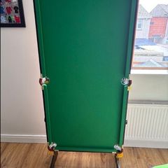 folding pool table