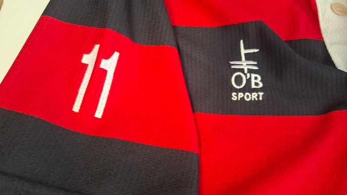 Kilkenny College (Match Worn No.11) Rugby Union Jersey (Adult Medium) FREE POST