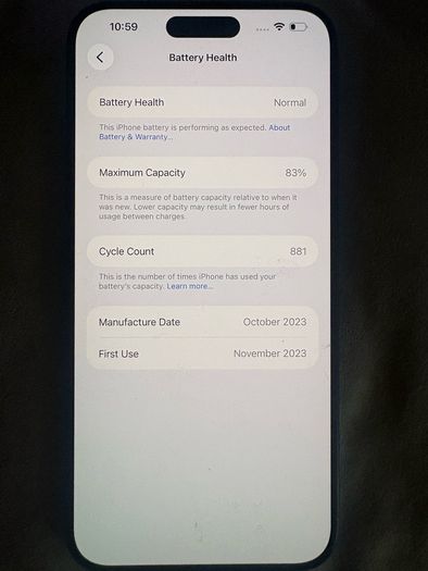 Apple iPhone 15 pro max