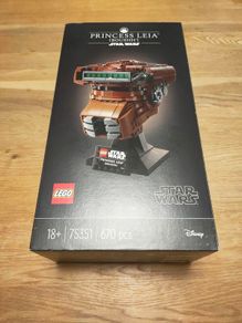 Lego Princess Leia Boushh Helmet 75351 new retired