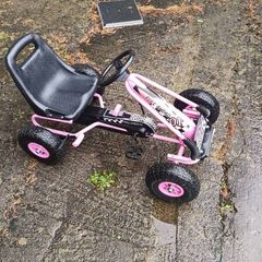 pink go kart