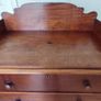 Antique Chest of Drawers with Gallery Back Image 10