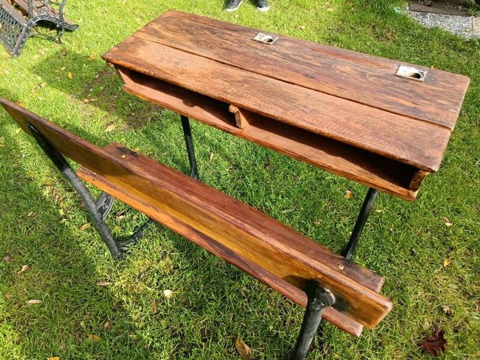 Beautifully Restored Antique School Desk