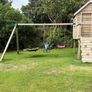 Large Wooden Garden Playhouse / Climbing Frame Image 3