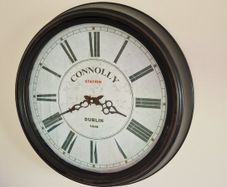 Clock: Connolly Station wall clcok