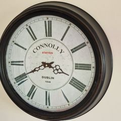 Clock: Connolly Station wall clcok