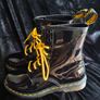 black patent leather Dr. Martens 1460 8-eye Image 4