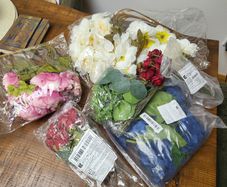 Faux flowers