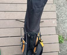 Kids golf bag and clubs