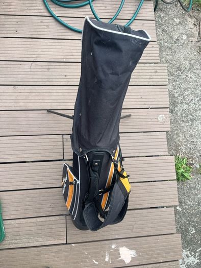 Kids golf bag and clubs
