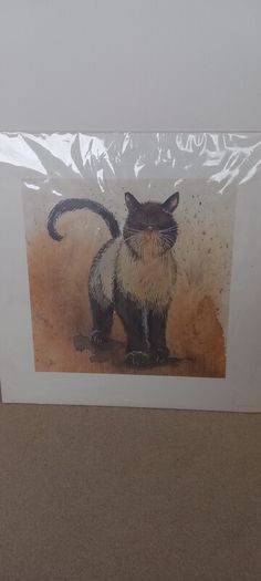 Alex Clarkes Coco Cat Print