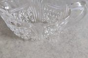 Crystal sauce gravy boat no stamp.