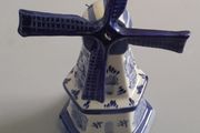 Dutch - Delft - Blue and White -  Windmill