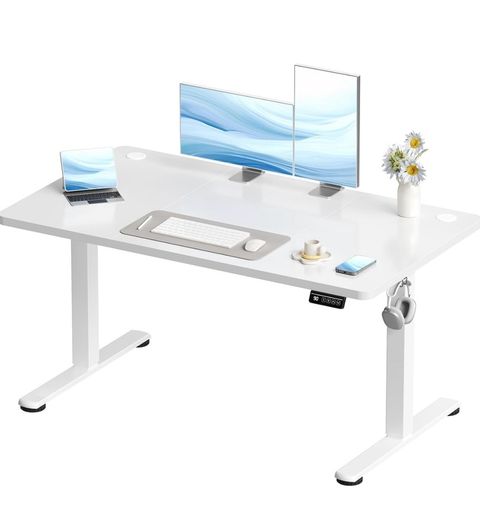 Electric Standing Desk 120x60cm Sit Stand Table Height Adjustable
