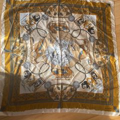 Lise Watier vintage hand stitched scarf