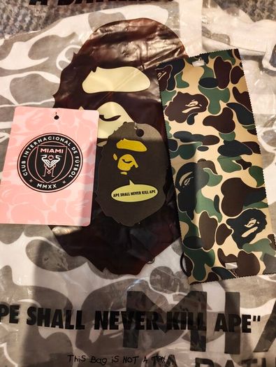 t-shirt bathing ape X Miami