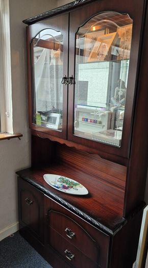 Cabinet with lights