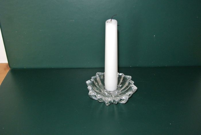 Beautiful Crystal Glass Candle Holder