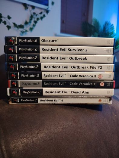 Resident Evil and Obscure PlayStation 2 Bundle