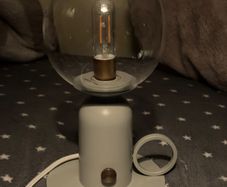 Table lamp.