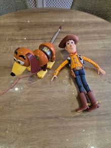 Disney Store Woody & Slinky Dog Bundle