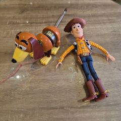 Disney Store Woody & Slinky Dog Bundle