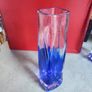 Jerpoint Glass Studio Square SHORT Vases - Seascape Image 5